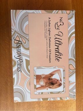 NuBra Ultralite Strapless Adhesive Bra - Peach. C-Cup